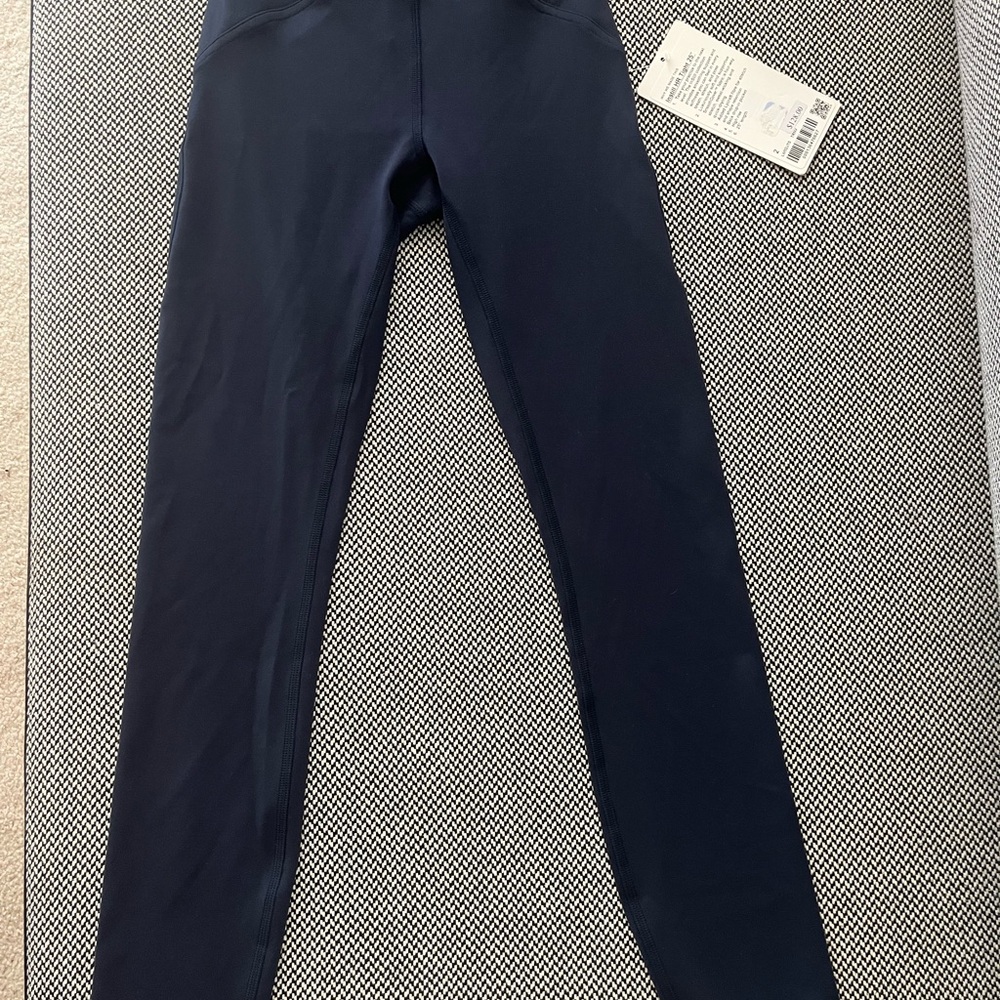Lululemon Navy Instill HR 25” Legging Brand New